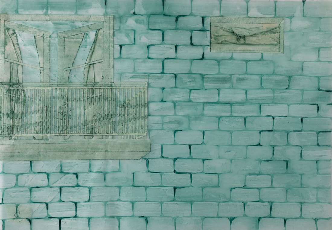 Bein Doresh — painting 2 by Tal Golani