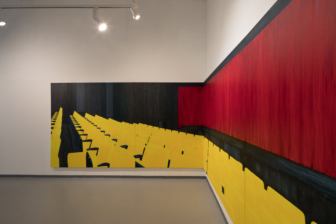 Visitors' Entrance — painting 1 by Tal Golani