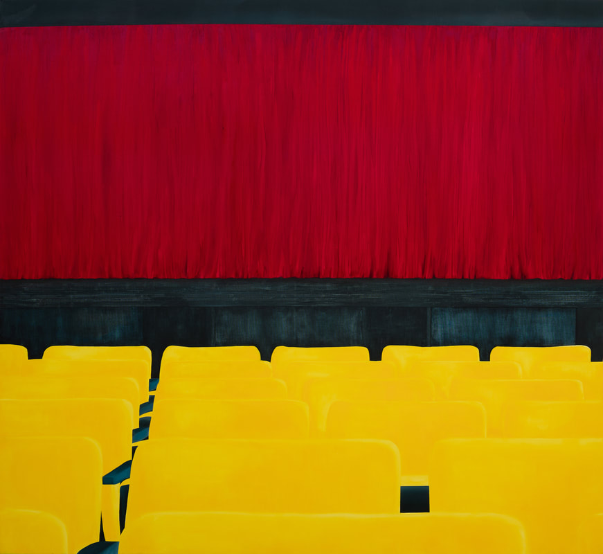 Visitors' Entrance — painting 3 by Tal Golani